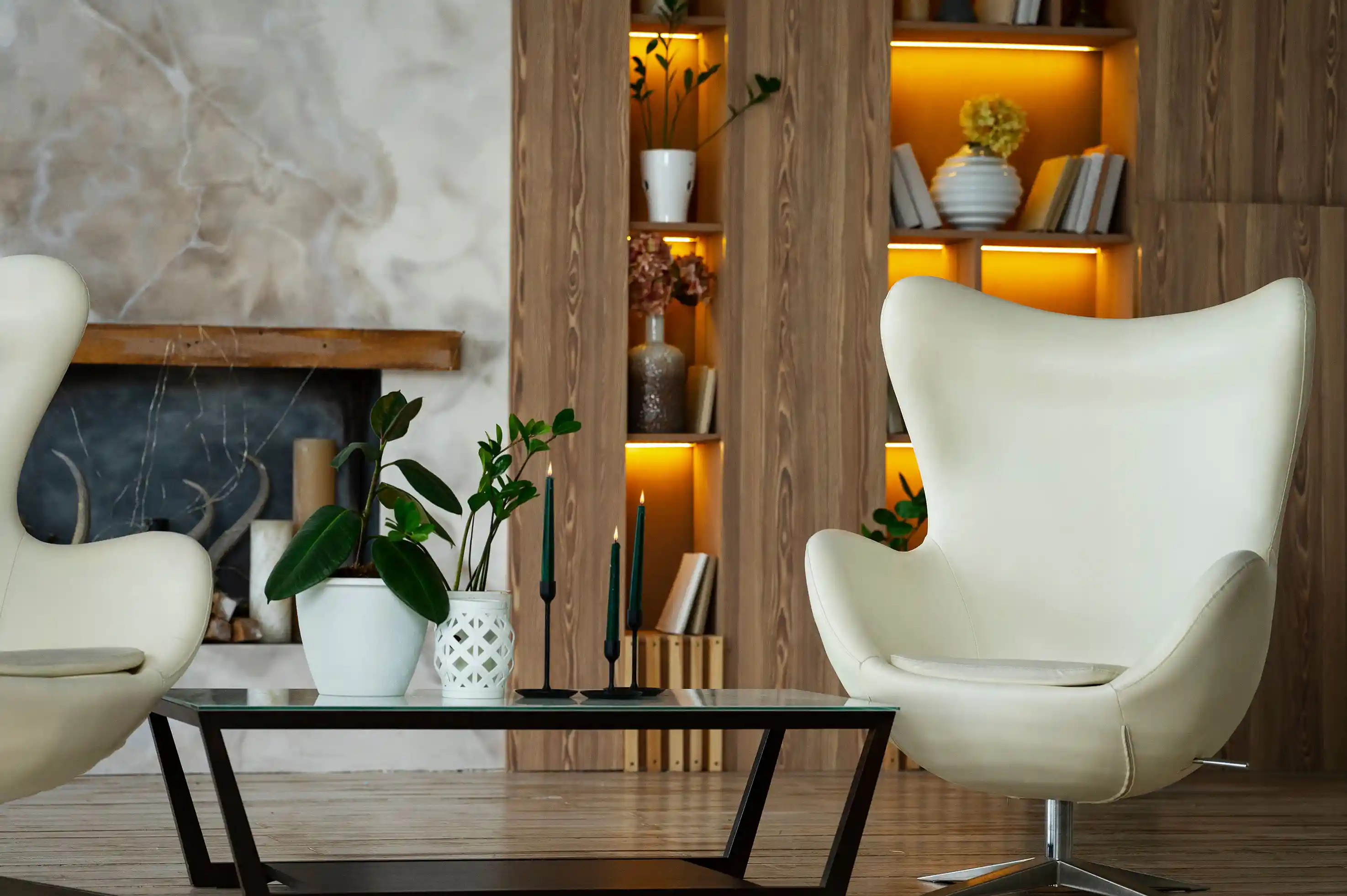 Ambiente interior desenvolvido pela Ndawas Interiors
